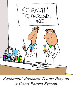 PHARM TEAM - SUCCESSFUL BASEBALL TEAMS RELY ON A GOOD PHARM SYSTEM 1000