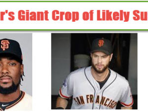 2018 Giants Likely Suspects?