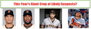 2018 Giants Likely Suspects?